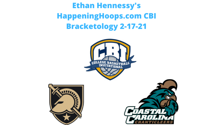 Happening Hoops CBI&nbsp;Bracketology