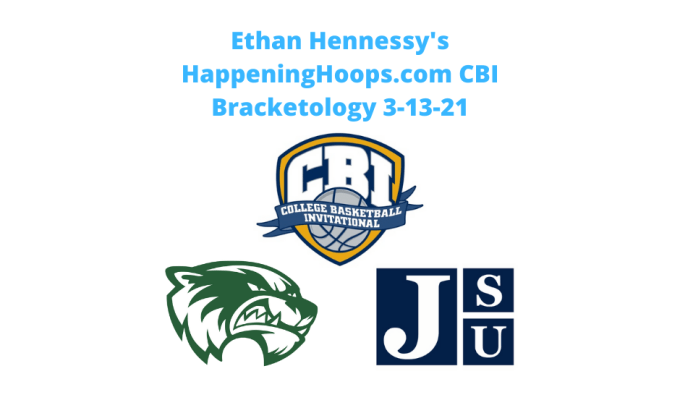 Happening Hoops CBI&nbsp;Bracketology
