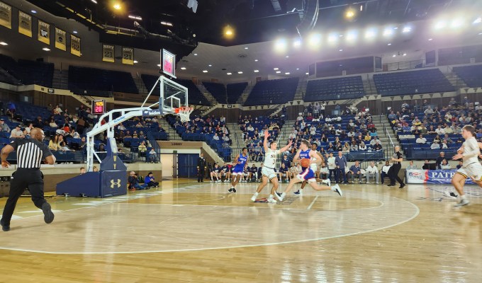 #7 American Stuns #2 Navy in the Patriot League Tournament&nbsp;Quarterfinals