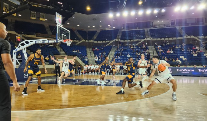 Navy Never Trails In Win Over Coppin&nbsp;State