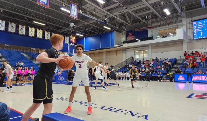 American Snaps Five Game Losing Streak Against&nbsp;Army